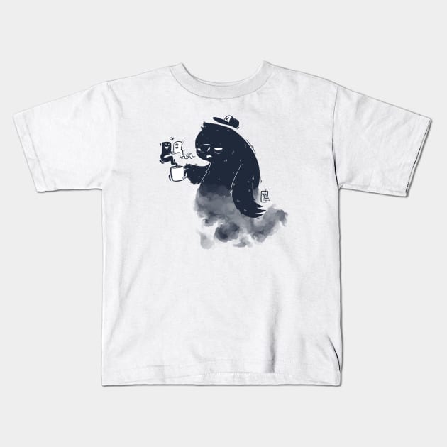 Dark Spirit v1 Kids T-Shirt by MBGraphiX